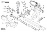 Bosch 3 600 HC0 702 --- Hedge Trimmer Spare Parts